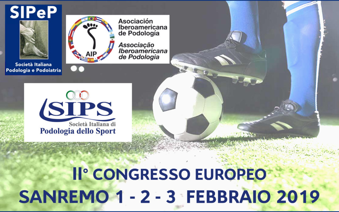 Congresso Europeo Podologia Podoiatria dello Sport – Sanremo 2019